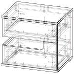 Схема сборки Тумба прикроватная Ирма BMS