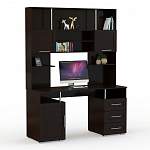 Письменный стол Соло 021 с надстройкой Соло 013 BMS - Фото 3