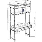 Компьютерный стол Честер 12 BMS