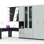 Шкаф с угловым столом Школьник BMS - Фото 4