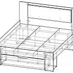 Схема сборки Кровать Милано СБ-2324 BMS