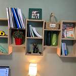 Полка книжная Барри 16 BMS - Фото от клиента