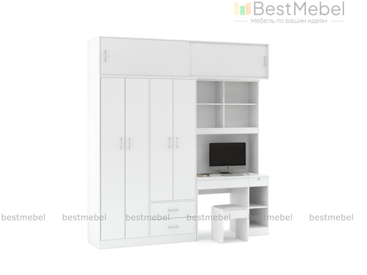 Шкаф со столом Марта 5 BMS - Фото