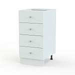 Тумба напольная Квадро 4МЯ BMS - Фото 1