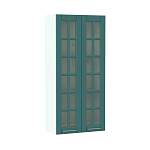 Полупенал навесной 2 двери со стеклом Палермо BMS - Фото 3