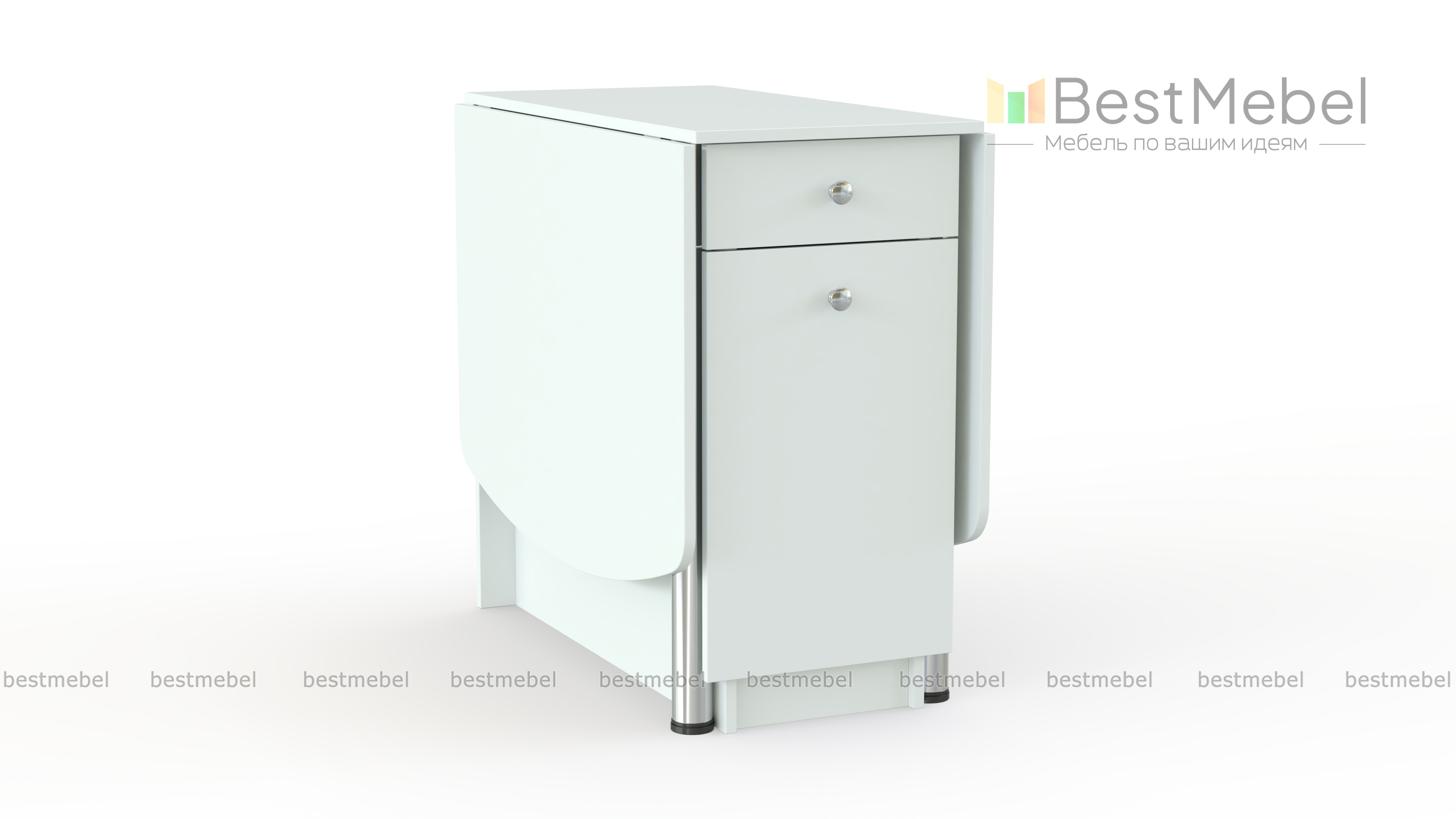 Стол-тумба с ящиком Берг МДФ BMS