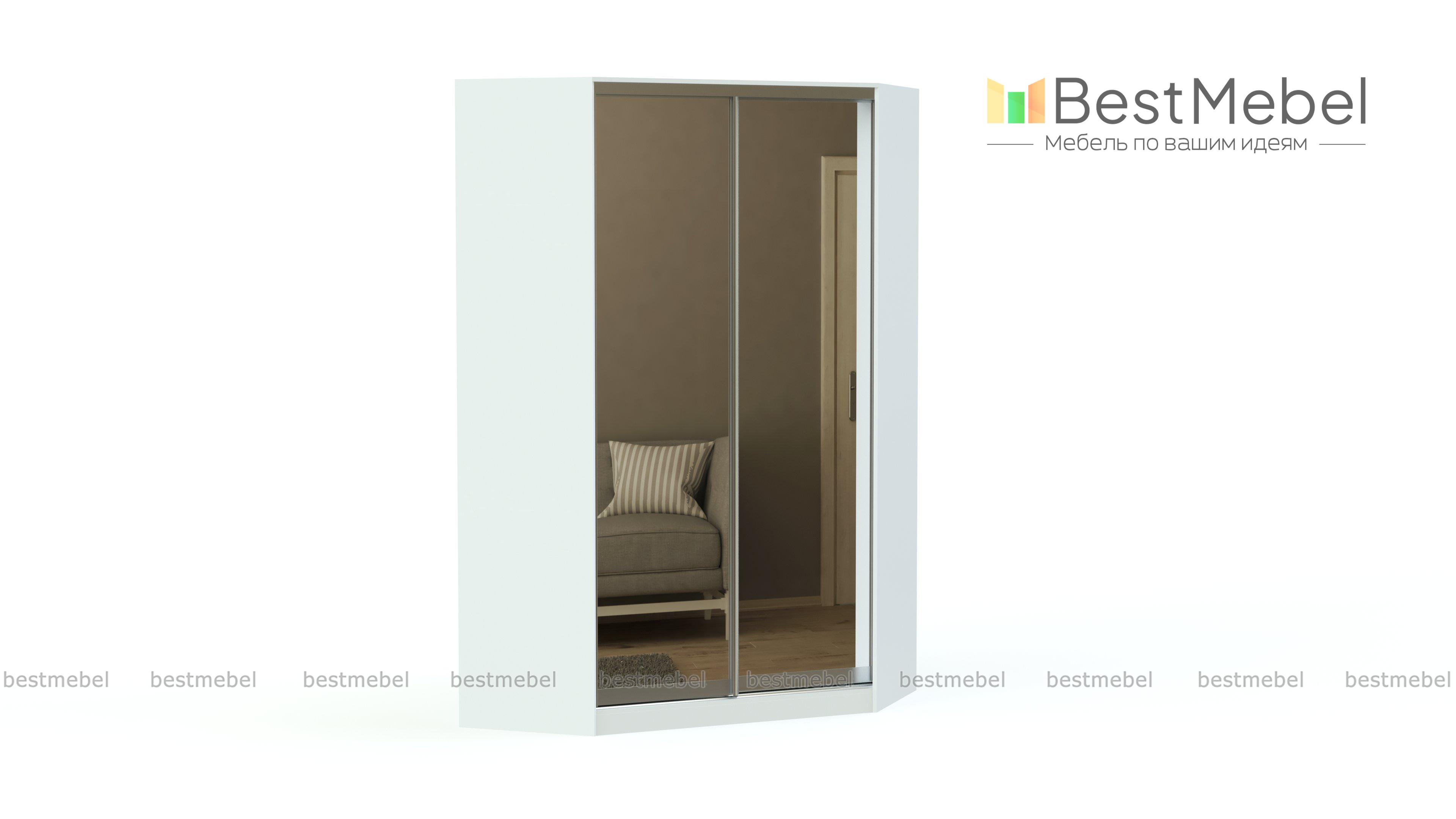 Угловой шкаф-купе Стандарт-2 BMS - Фото