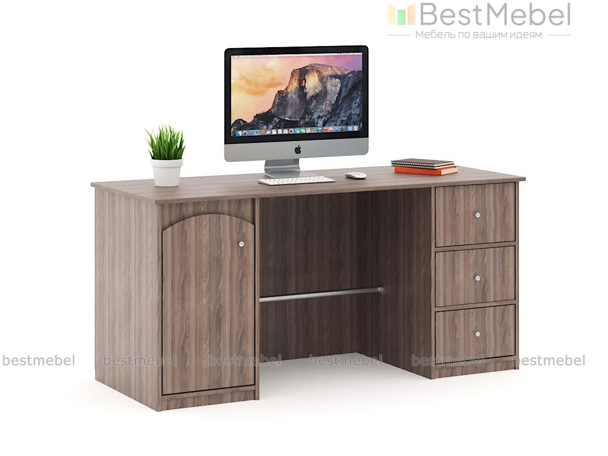Стол письменный Валенсия-1ДЗШ BMS - Фото