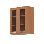 Шкаф верхний витрина двухдверная Ирен BMS - Фото 9