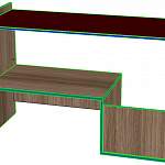 Схема сборки Журнальный столик AS-39 BMS