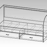 Схема сборки Кровать с ящиками Виктория BMS