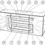 Схема сборки Комод Стайл Люкс 3 BMS