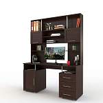 Письменный стол Соло 021 с надстройкой Соло 013 BMS - Фото 10