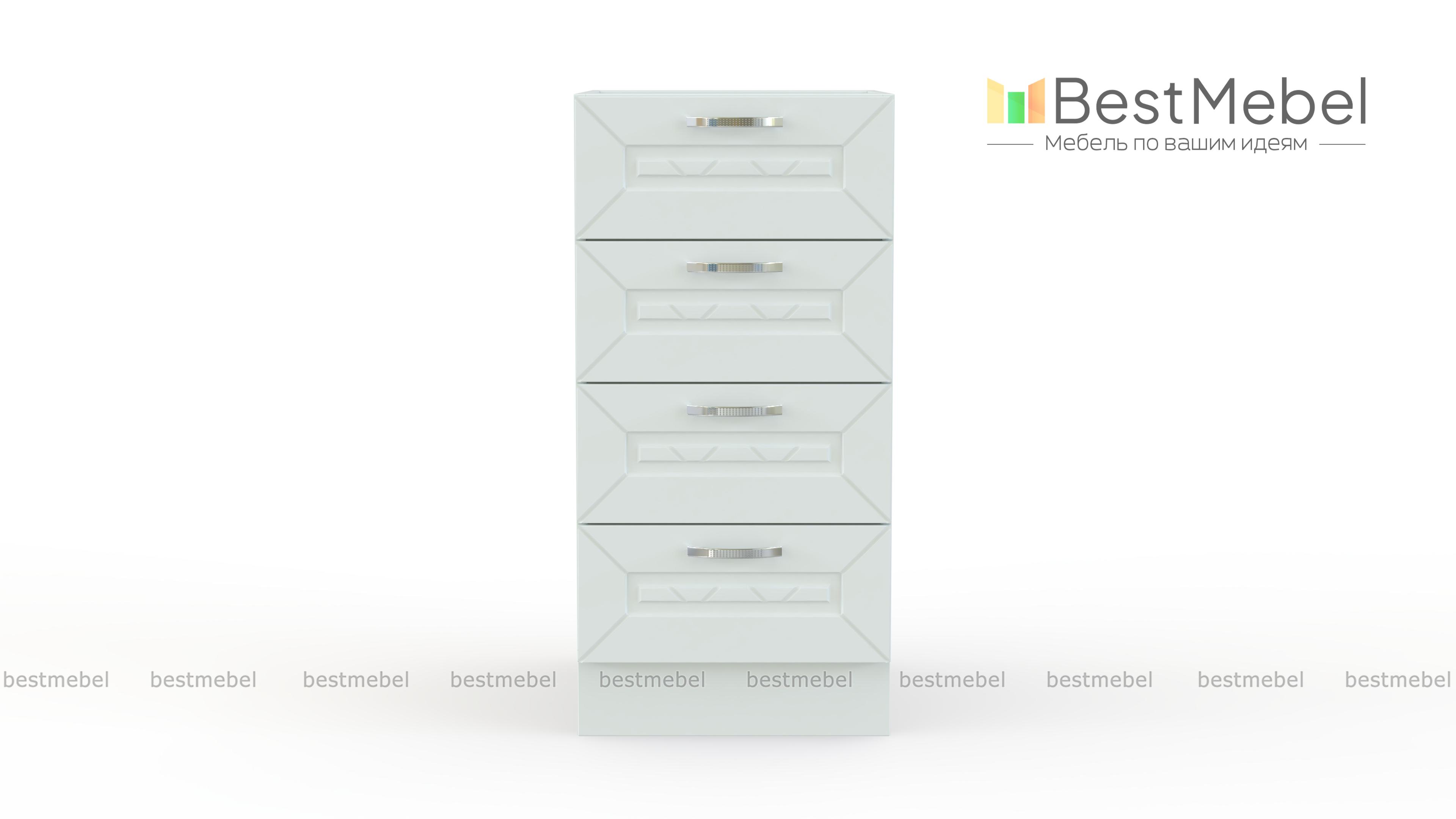 Шкаф нижний 4 ящика Агава BMS - Фото