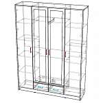 Схема сборки Распашной шкаф Скарлет-2 BMS