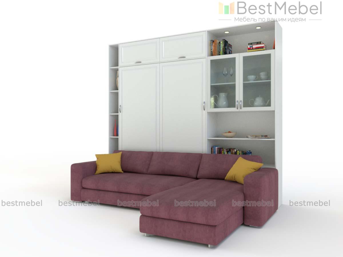 Шкаф-кровать с диваном Элли 7 BMS - Фото