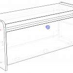 Схема сборки Обувница Вегас BMS