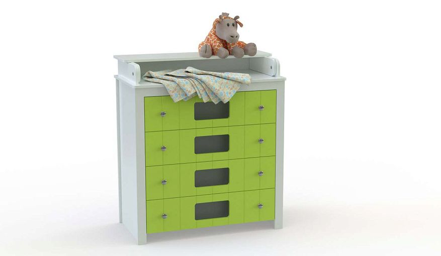 Пеленальный комод Веста Деко 1 BMS - Фото