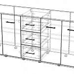 Схема сборки Тумба под аквариум Classic Alu BMS