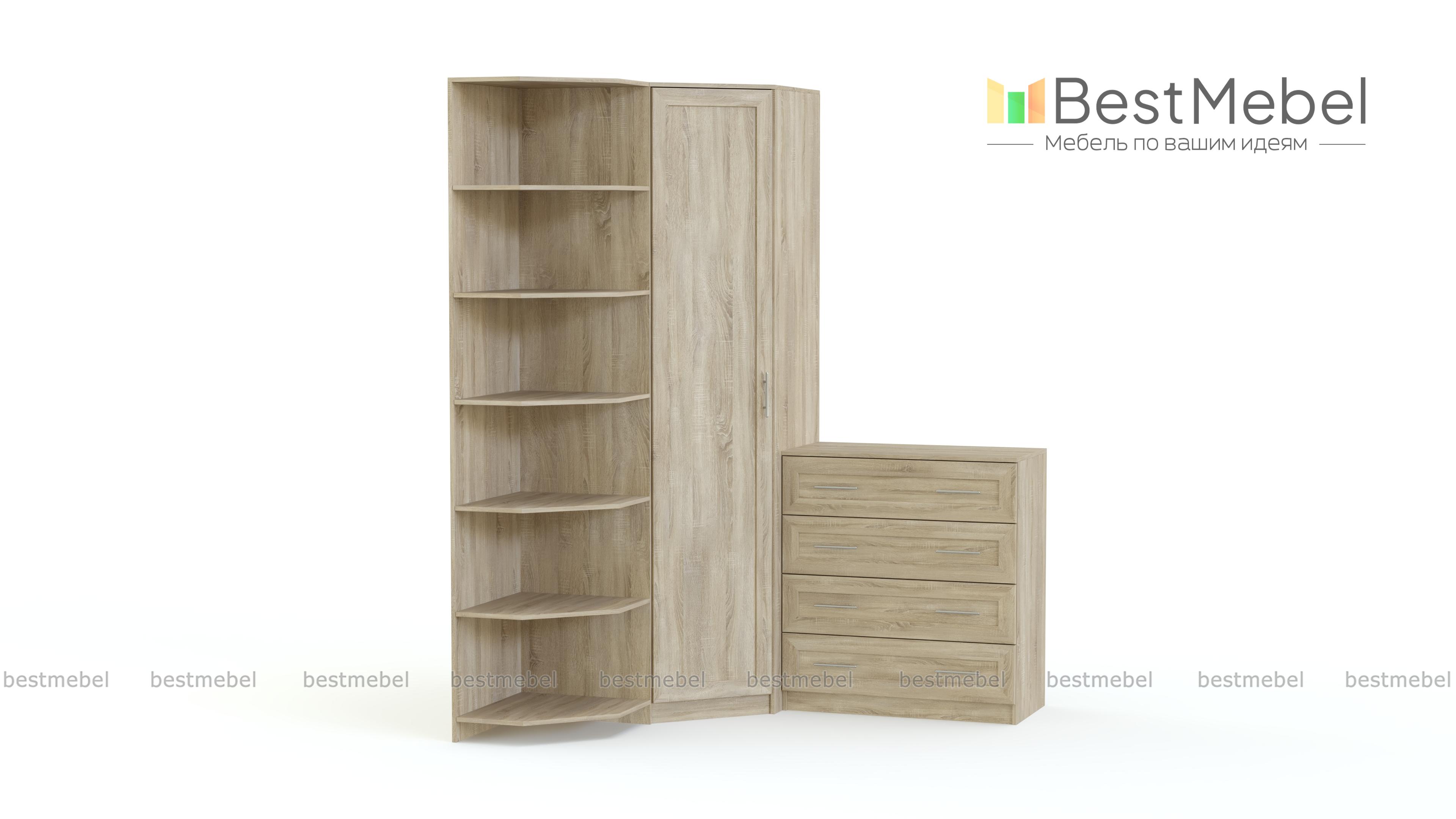 Распашной шкаф Меркурий-5 BMS - Фото