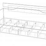 Схема сборки Детская кровать Мила BMS