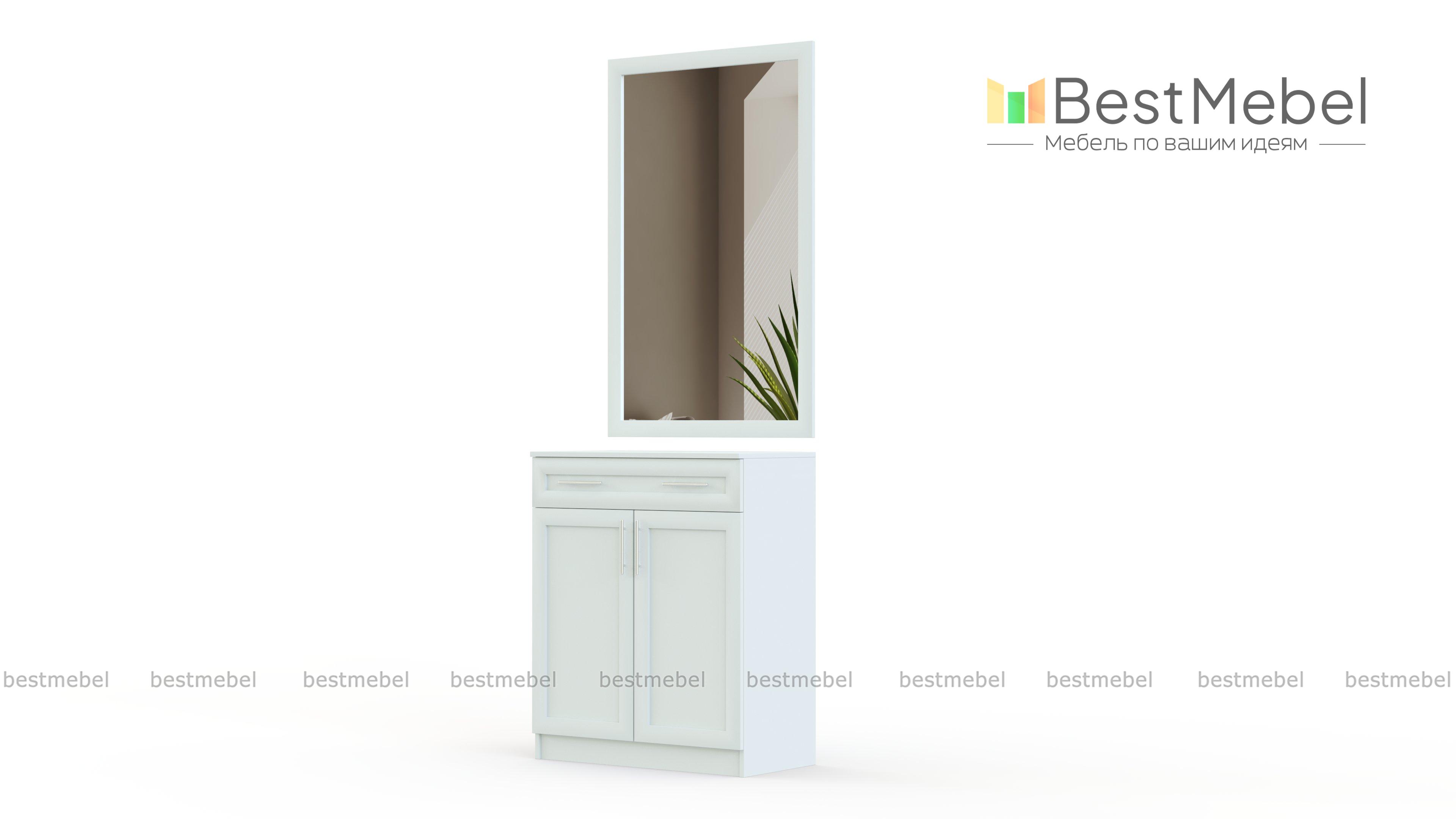 Тумба с зеркалом Лора BMS - Фото