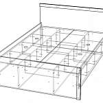 Схема сборки Кровать Венеция 2 BMS