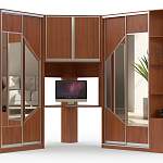 Угловой шкаф-купе с рабочим местом Арфа BMS - Фото 1