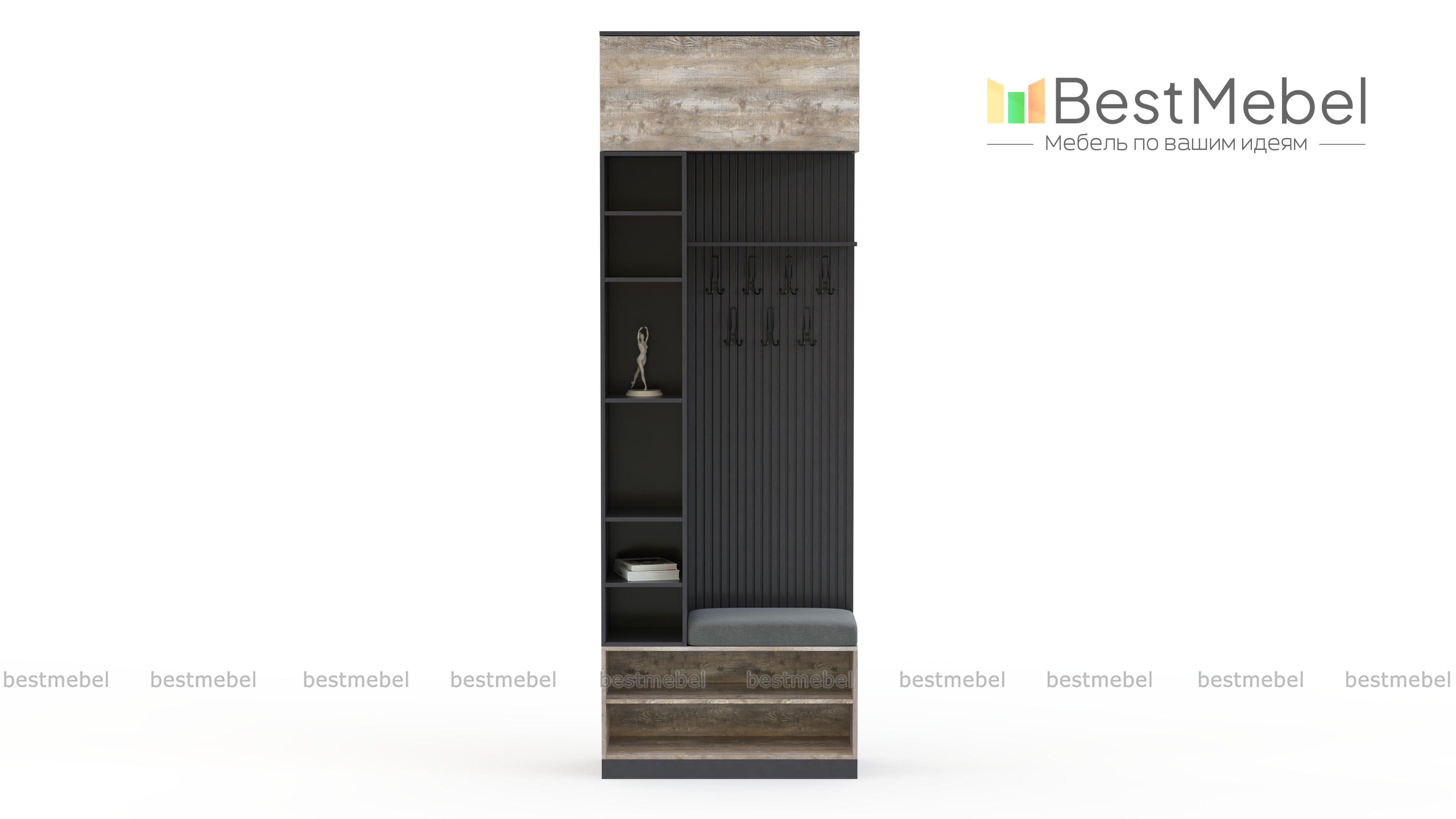 Прихожая Лувр 12 BMS - Фото