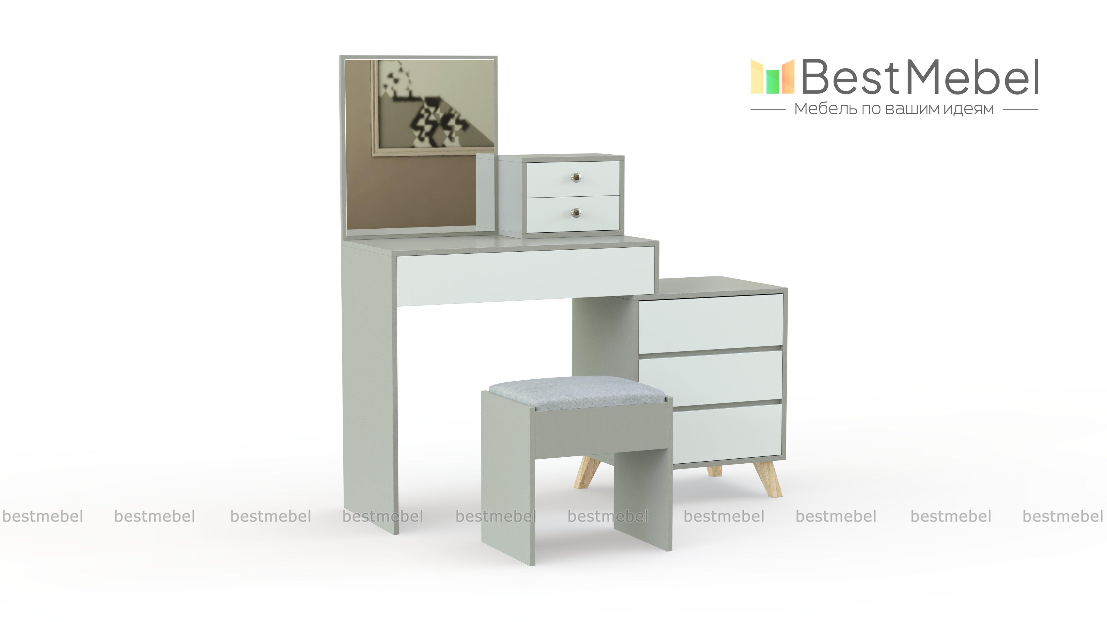 Туалетный стол Блайн 3 BMS - Фото