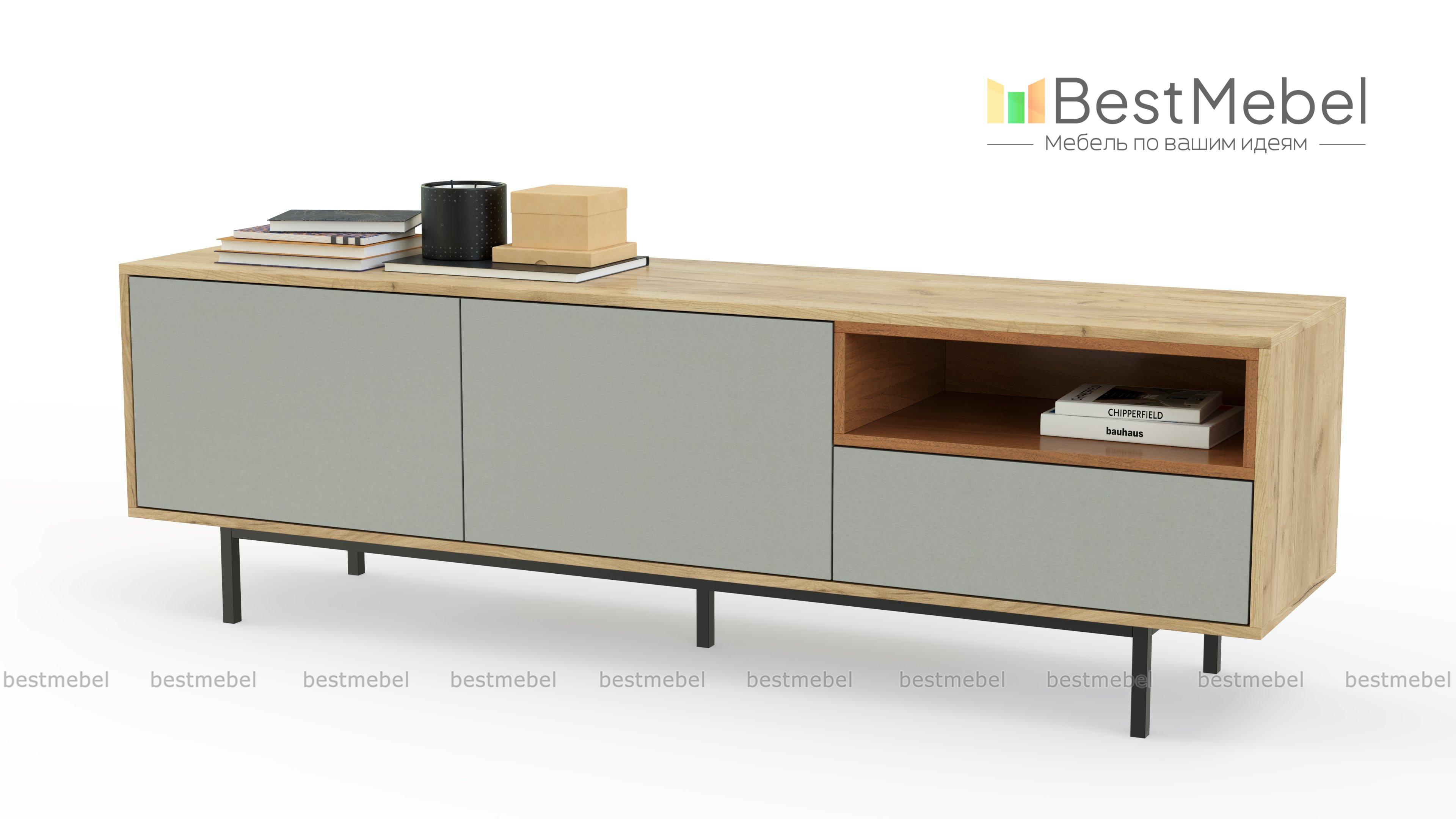 Тумба под ТВ Николь 17 BMS - Фото