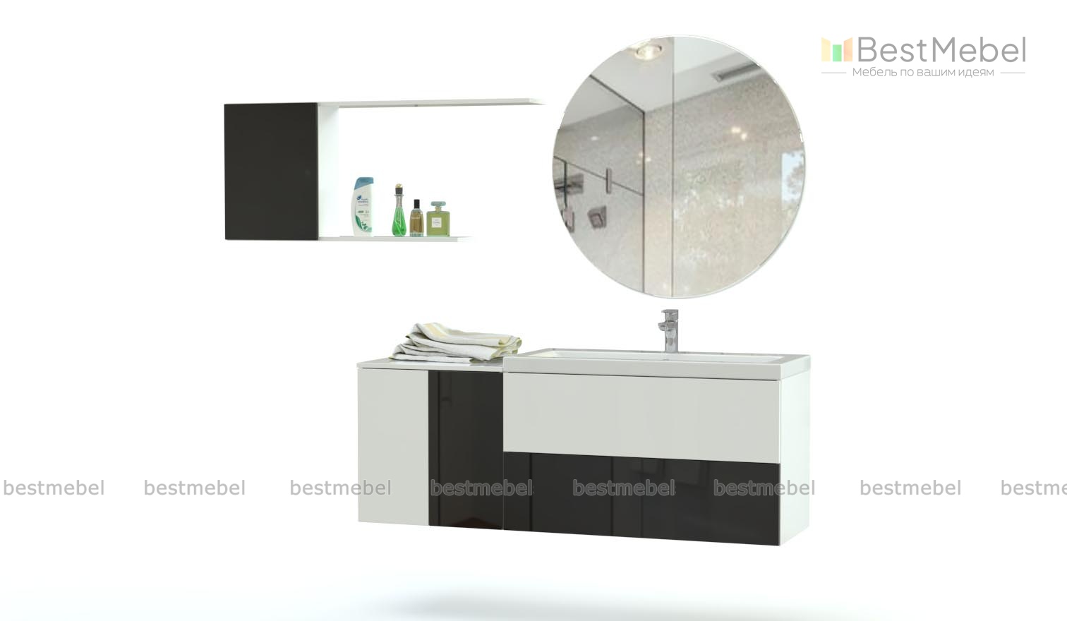 Комплект для ванной комнаты Плайн 5 BMS