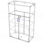 Схема сборки Шкаф Д-135 BMS