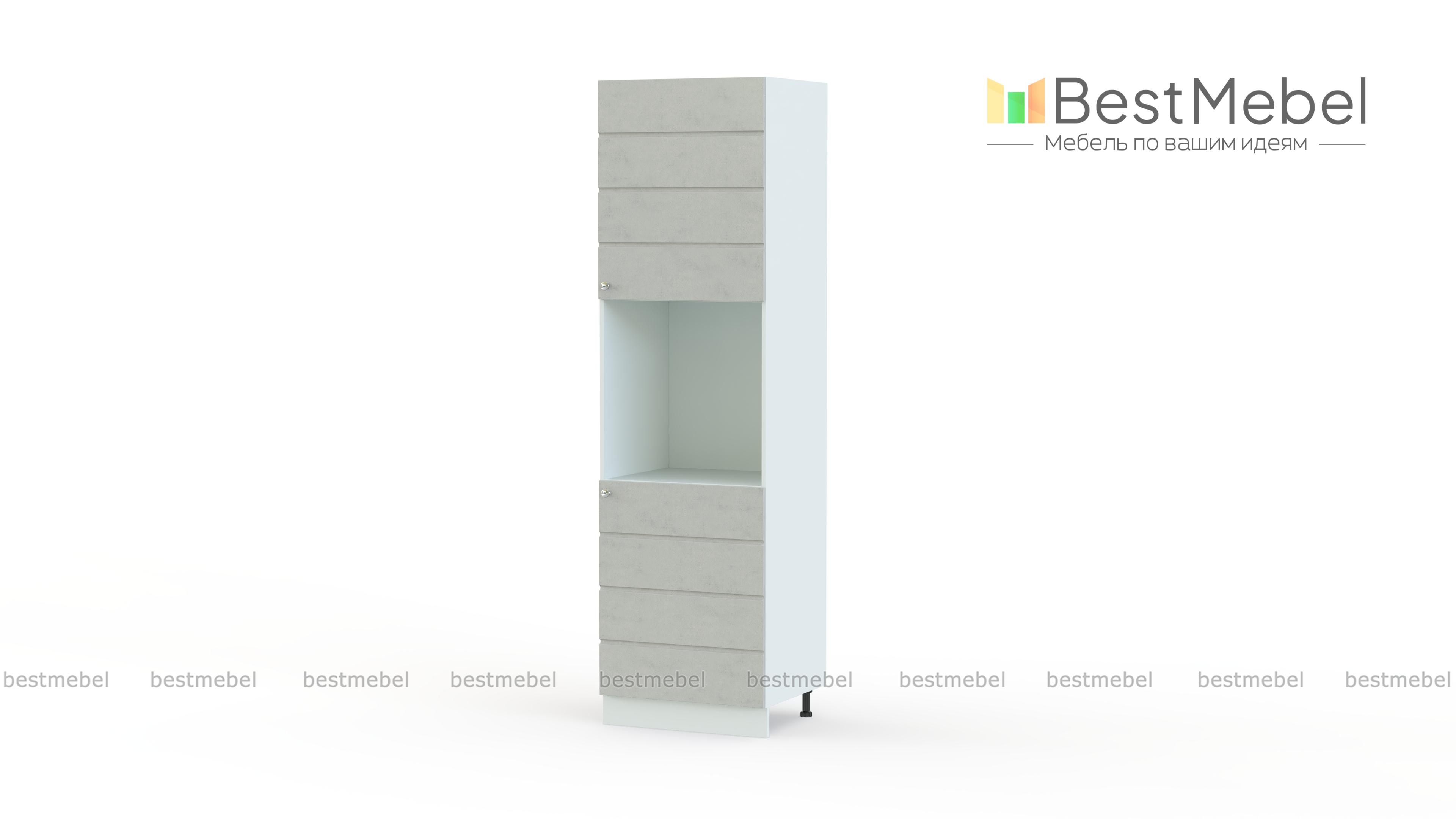 Пенал Квадро под духовой шкаф BMS - Фото