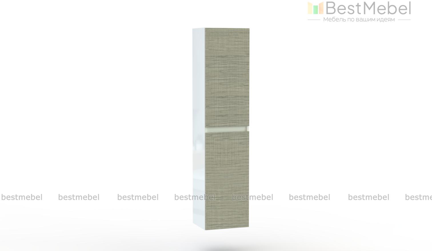 Шкаф подвесной в ванную Флора 10 BMS - Фото