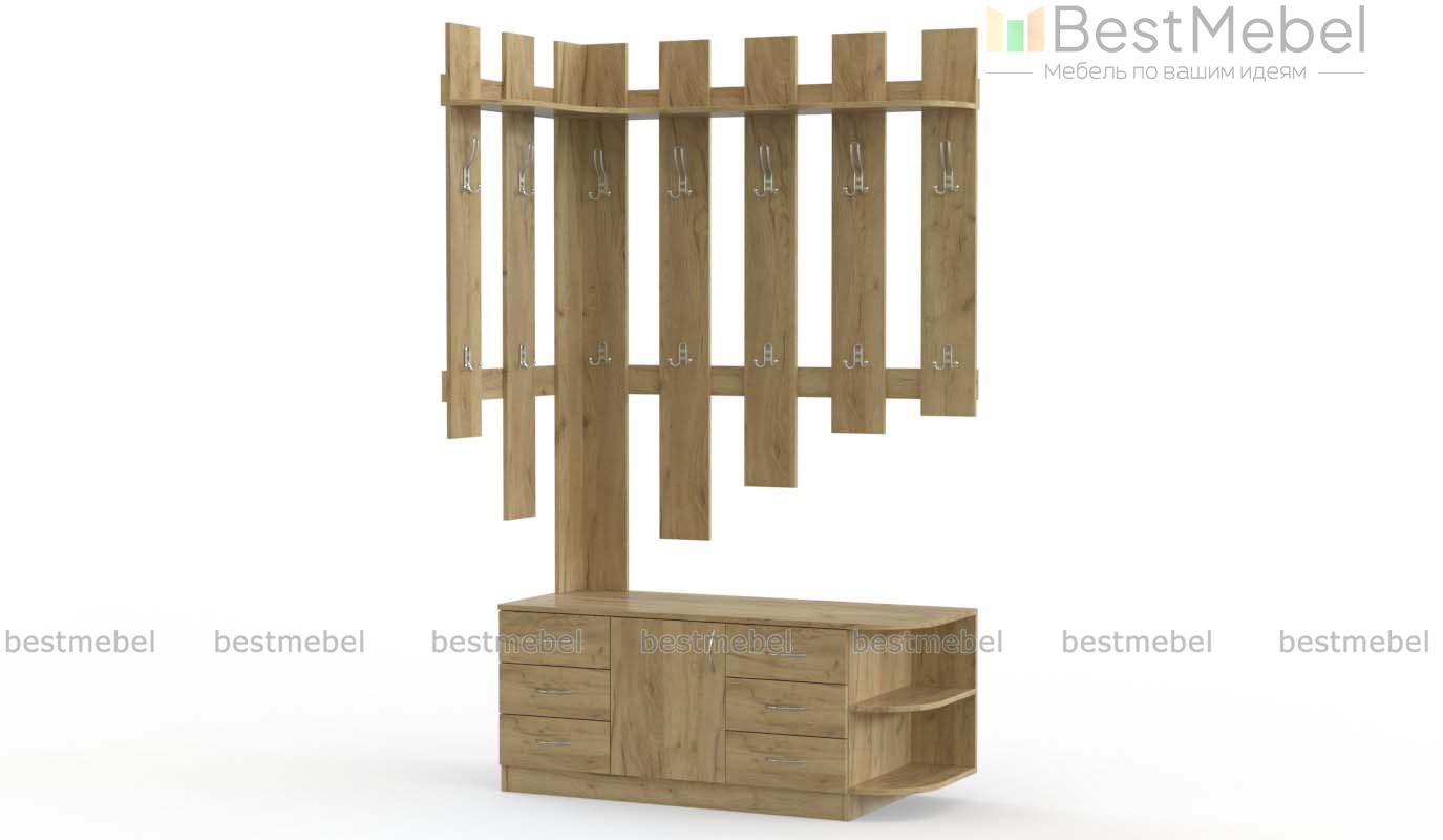 Прихожая угловая Пасадена 3 BMS - Фото