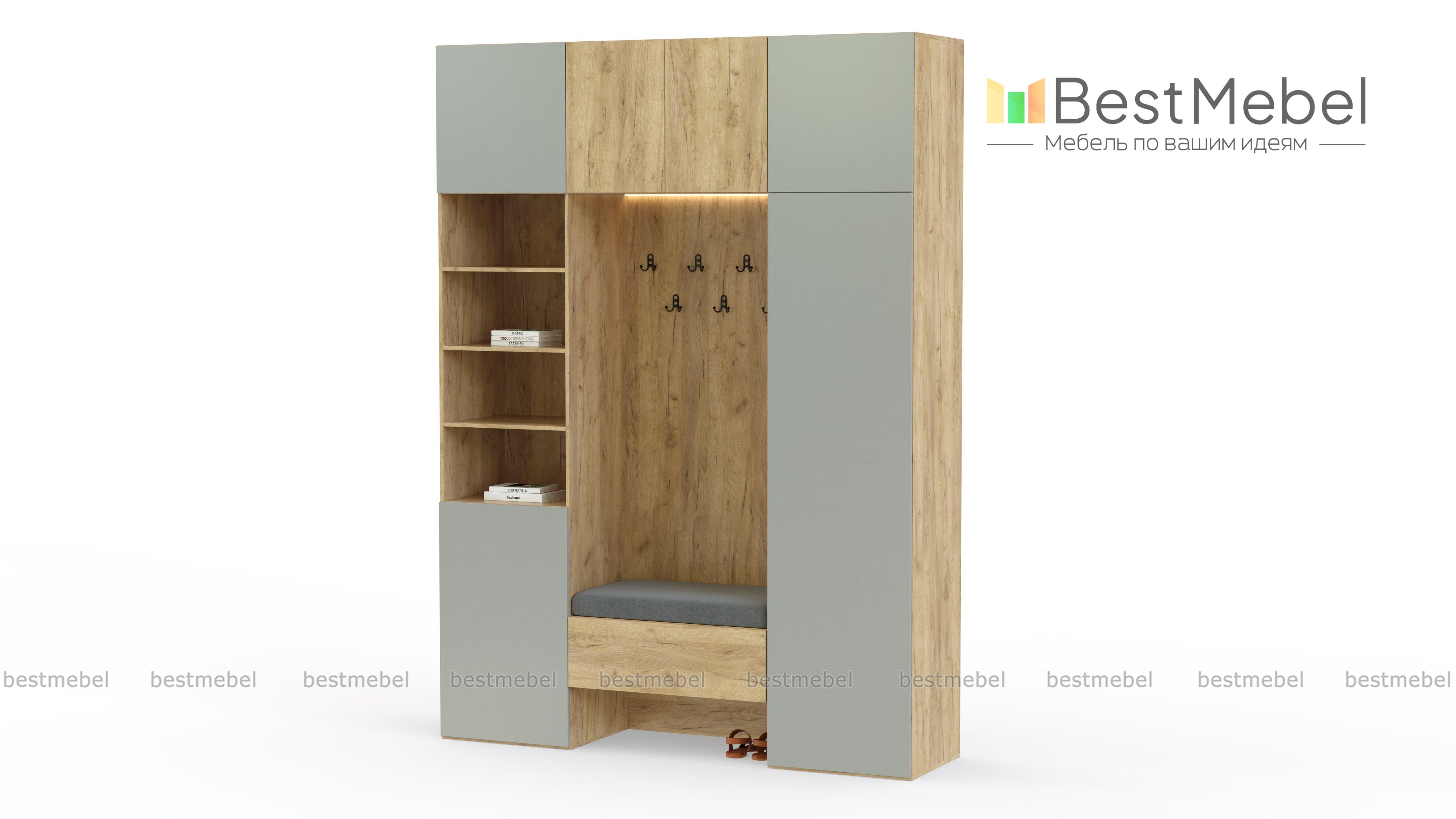 Прихожая Лаки 12 BMS - Фото