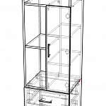 Схема сборки Комод с 2-мя ящиками МБ-1 BMS