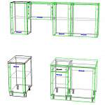 Схема сборки Кухонный гарнитур Бланш 2 BMS