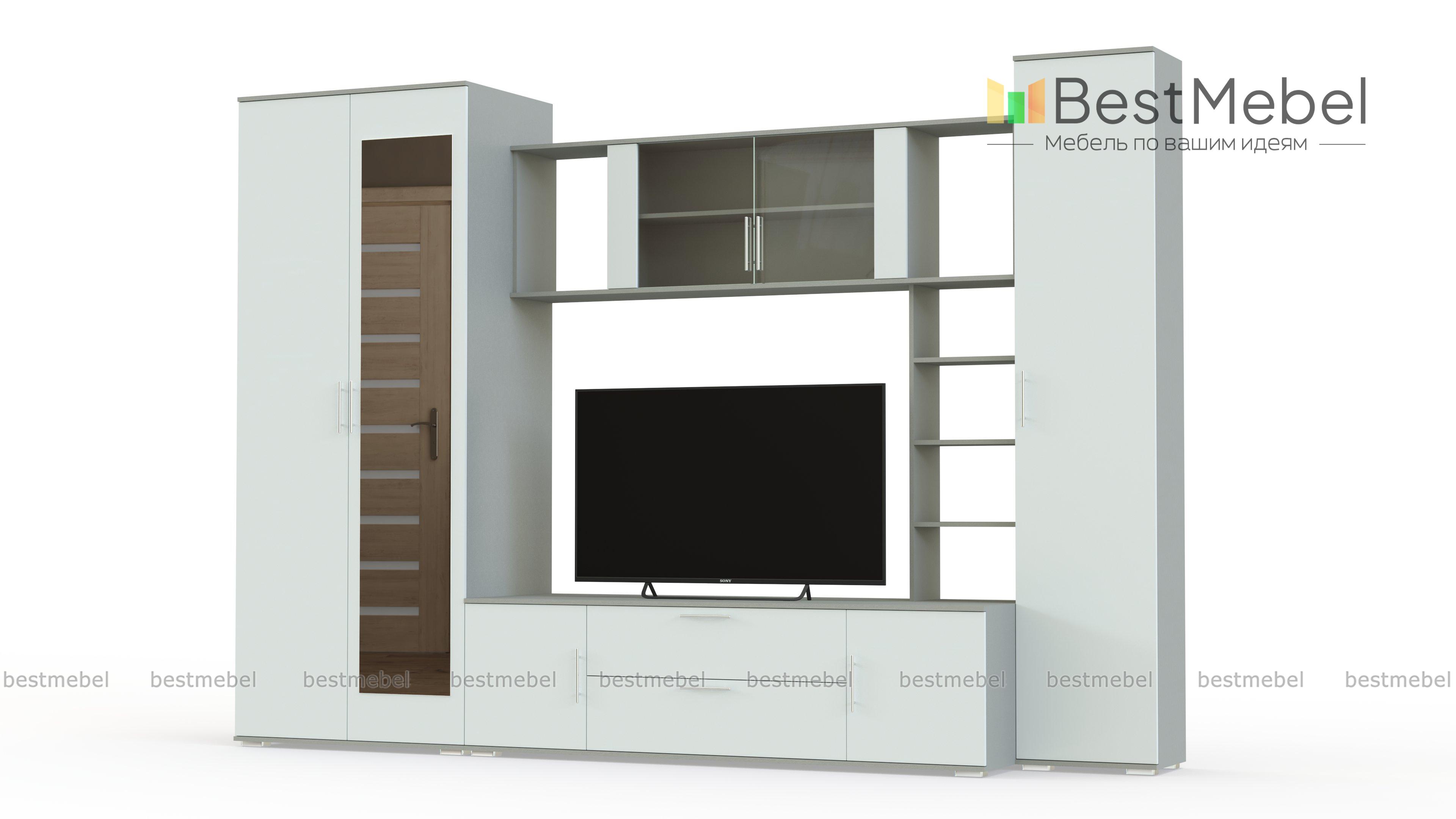 Стенка для гостиной Милан BMS - Фото