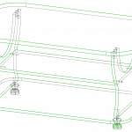 Схема сборки Стол журнальный Топаз BMS