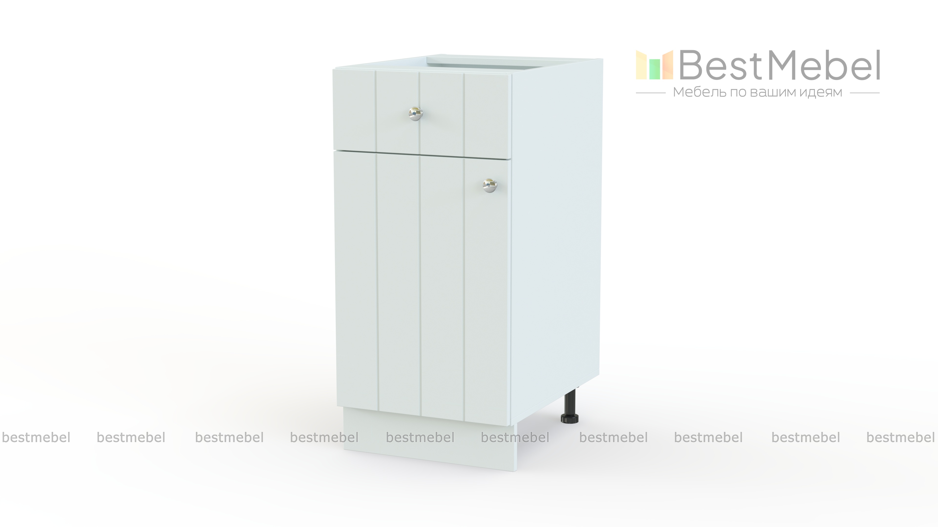 Шкаф нижний с 1-ой дверцей и ящиком Прованс BMS