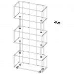 Схема сборки Стеллаж Флокс 6 BMS