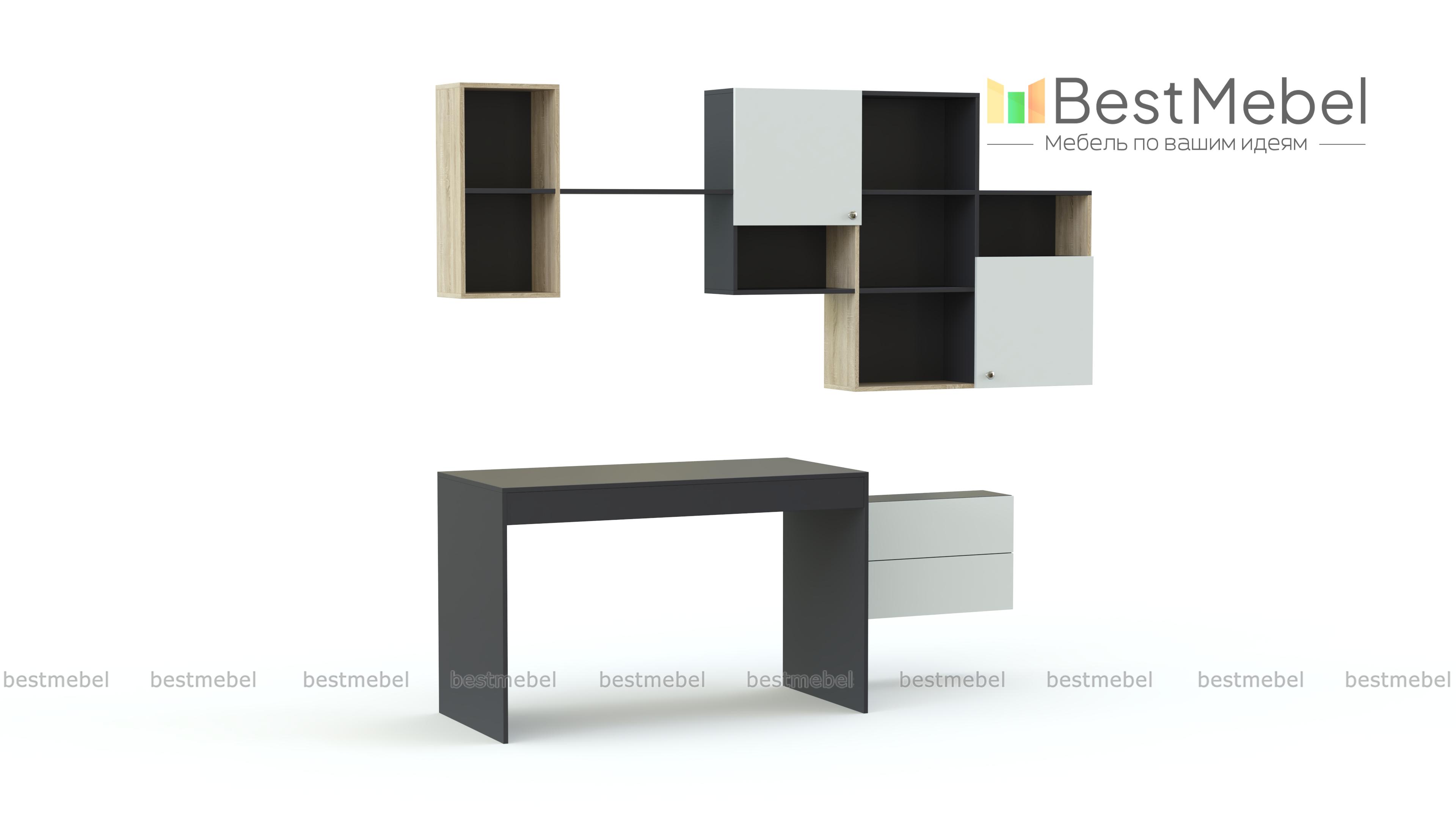 Компьютерный стол Викинг-15-1 BMS - Фото