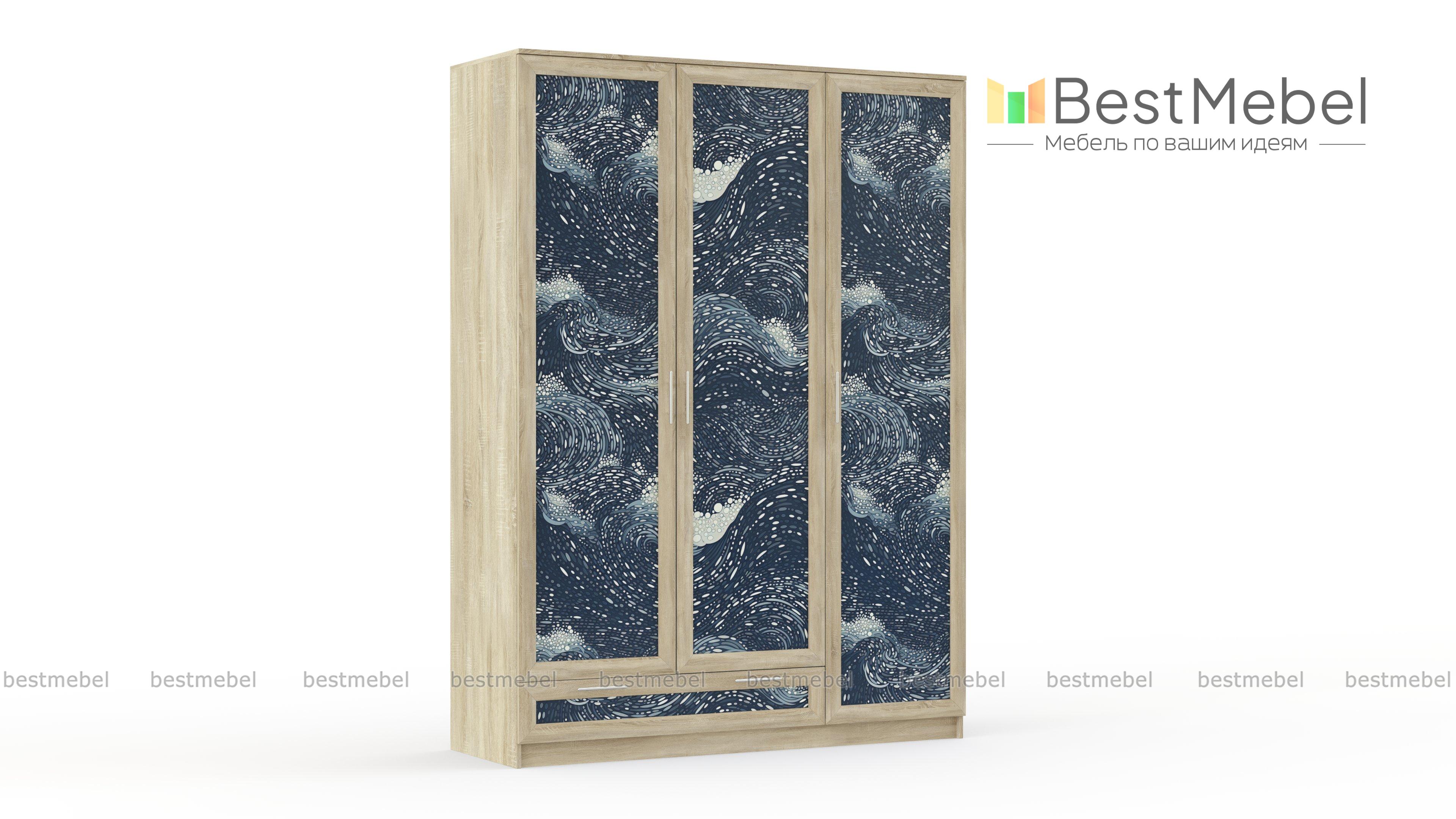 Шкаф Комфорт Люкс 3-1 BMS - Фото