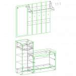 Схема сборки Прихожая Грета Л BMS