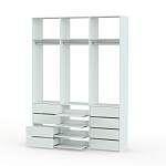 Стеллаж для одежды Мирта 95 BMS - Фото 7