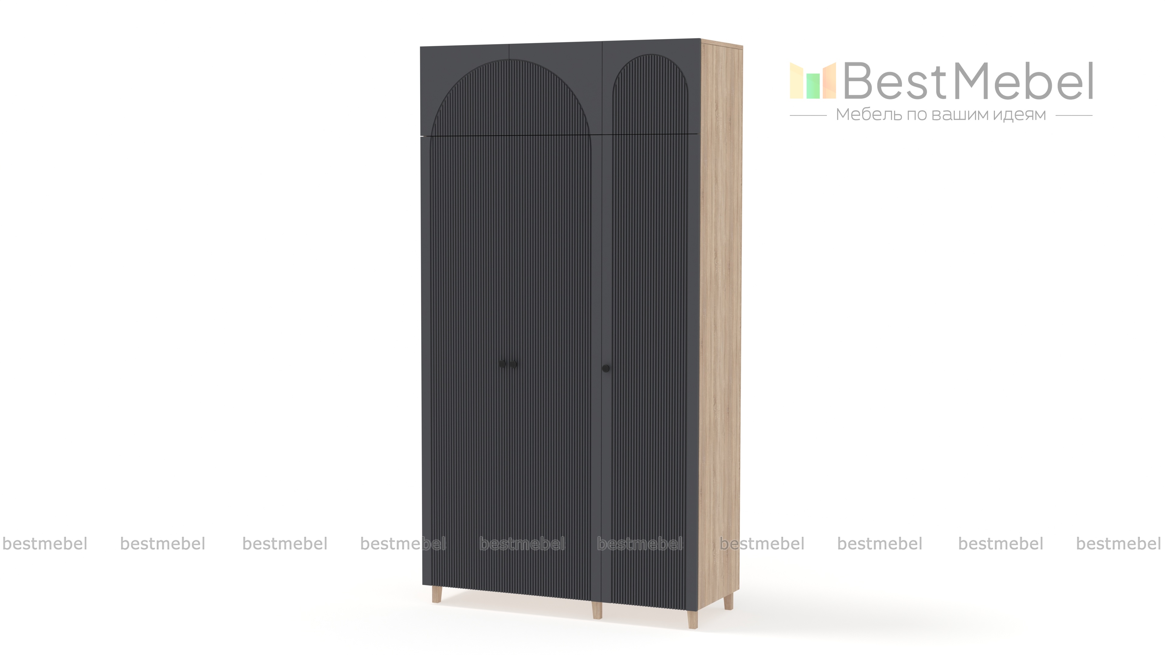 Шкаф распашной Вивьен 8 BMS