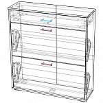 Схема сборки Тумба для обуви Вайт 12 BMS