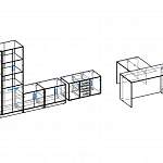 Схема сборки Кабинет руководителя Престон 9 BMS